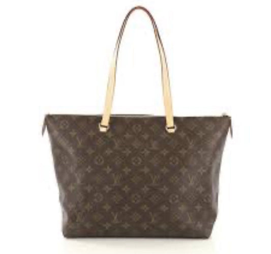 Uol Brown Monogram Print Tote Bag 4442