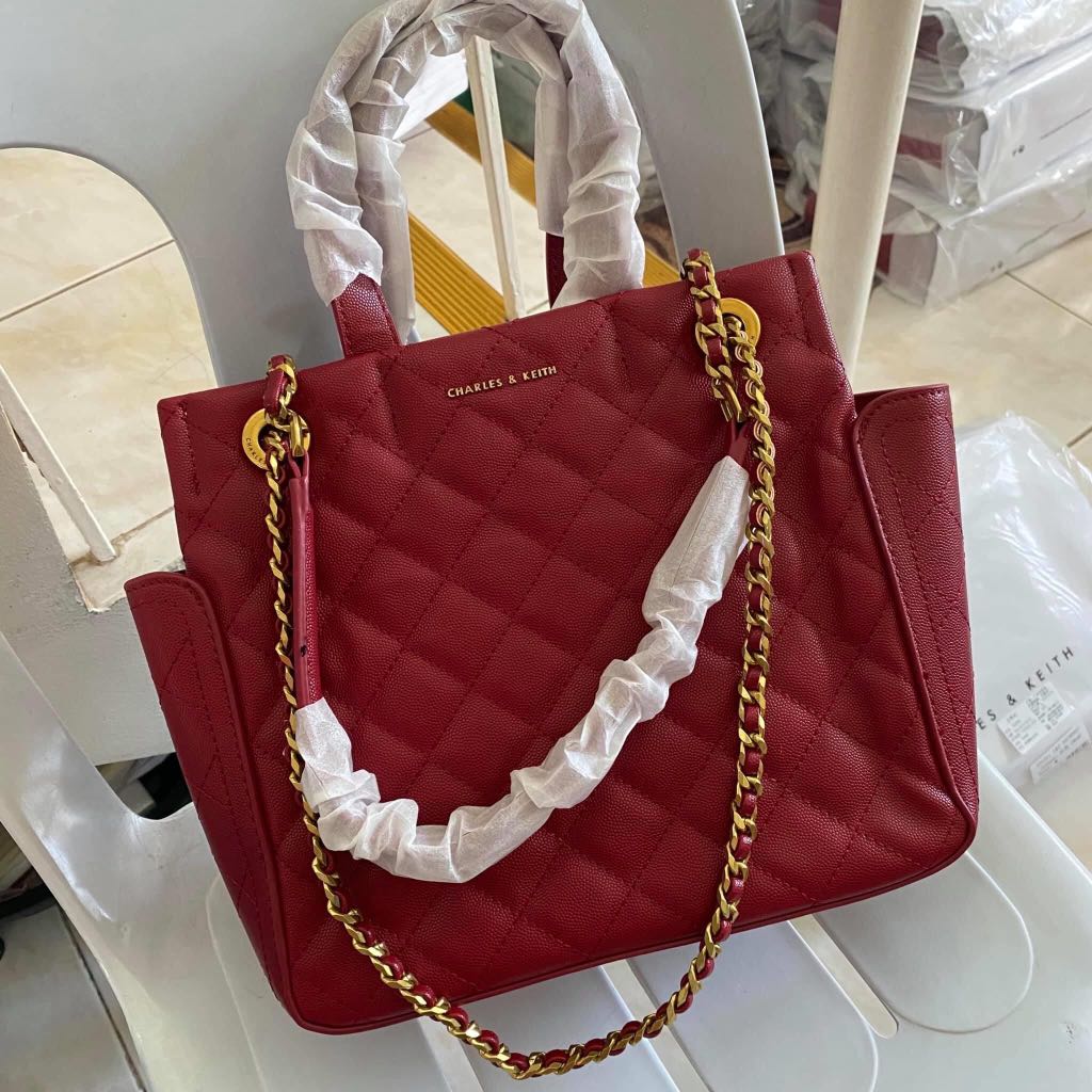 Red Charles & Keith Bag