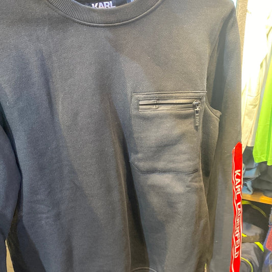 Kar Rak Black Colour Plan Imported Sweatshirt 9188