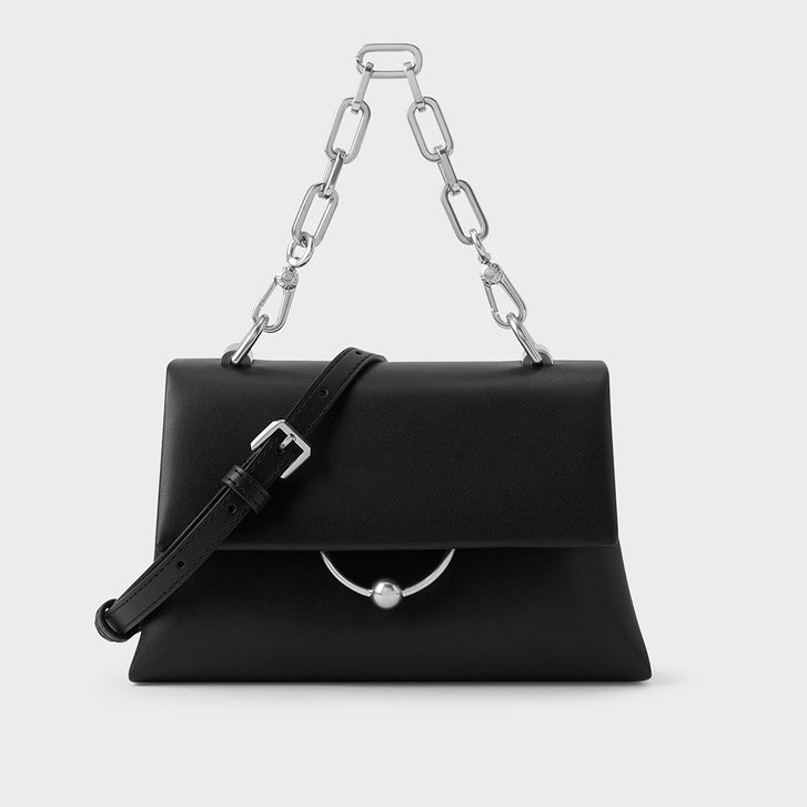 Charles & Keith Bag Ladies Sling Bag with Double Belt