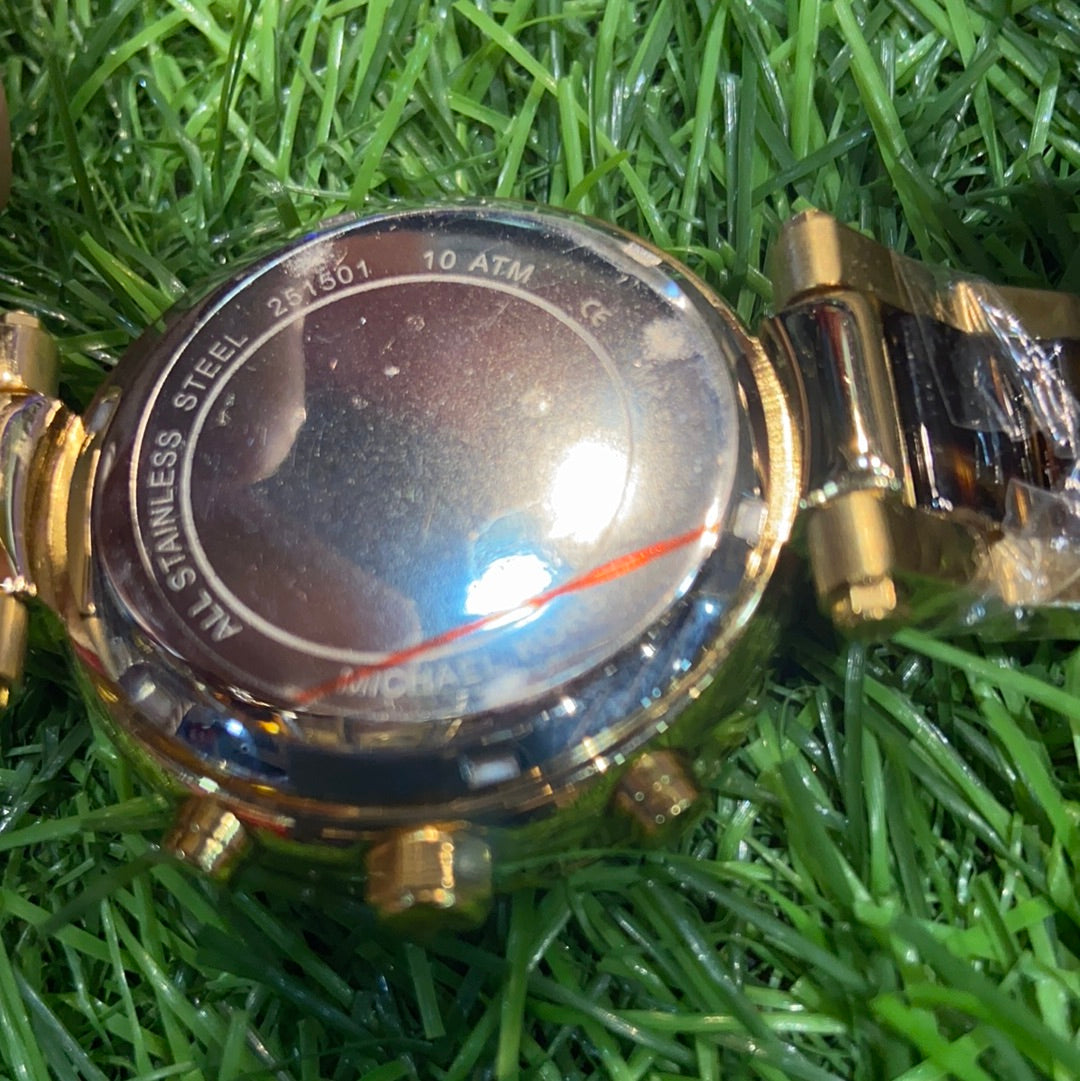 Cim Gold Leopard Chain Gold Dial Ladies Watch