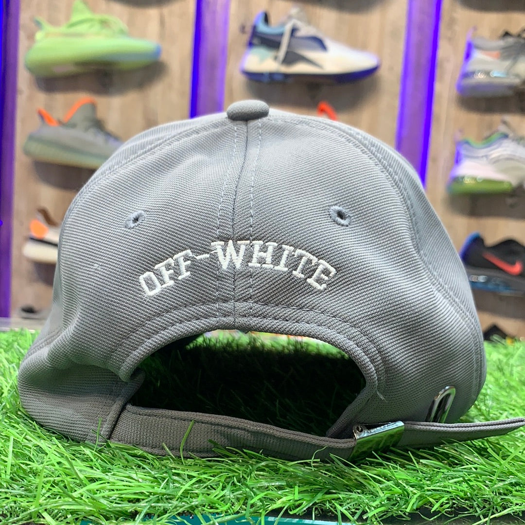Grey Off White Unisex Cap 700126
