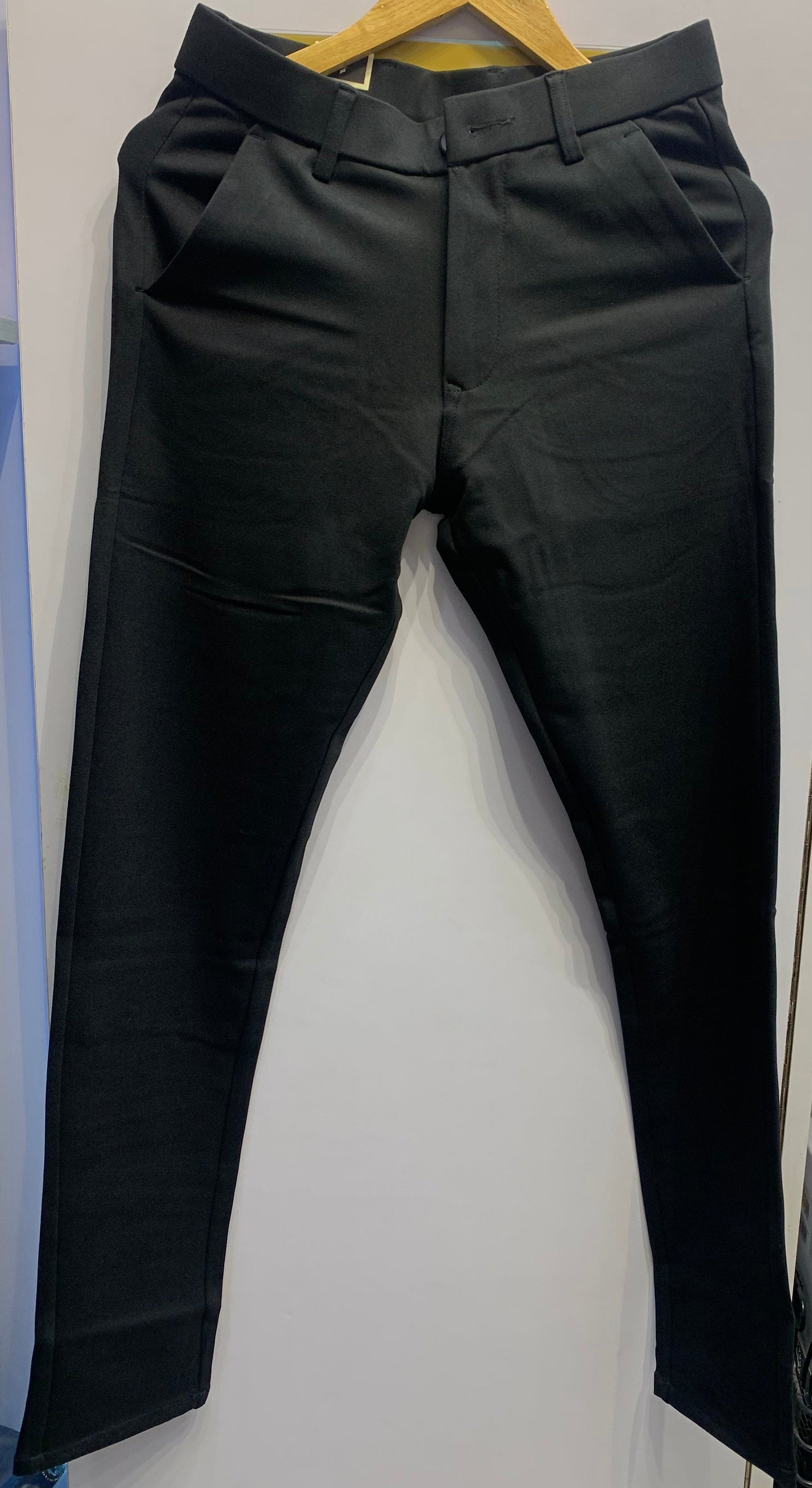 RAZ ZR Black Colour With Full Stretchable Lycra Fabric Formal Touser Pant For Men 1105065