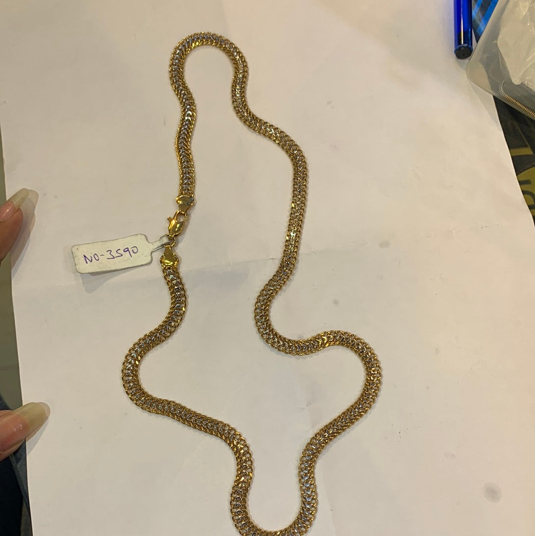 Gold Silver Premium Neck Chain 199946