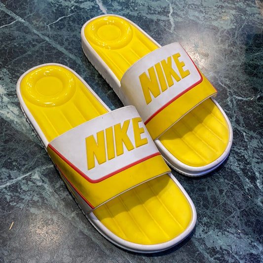Yellow White Slipper (15140)