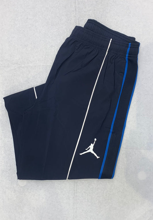 JOR ROJ Dark Blue Colour With Black Stripes Ns Lycra Regular Fit Lower 50254