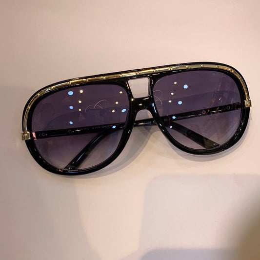 Ram Glossy Black Frame Black Shade Sunglass MJ098COL.560 12-139