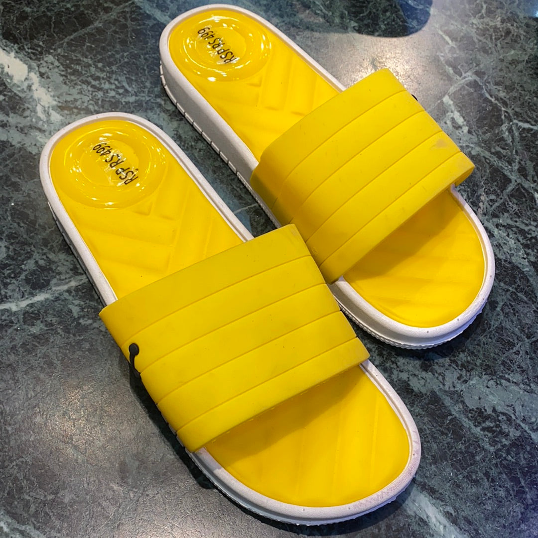 Yellow Black Slipper(15133)