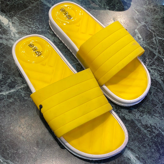 Yellow Black Slipper(15133)