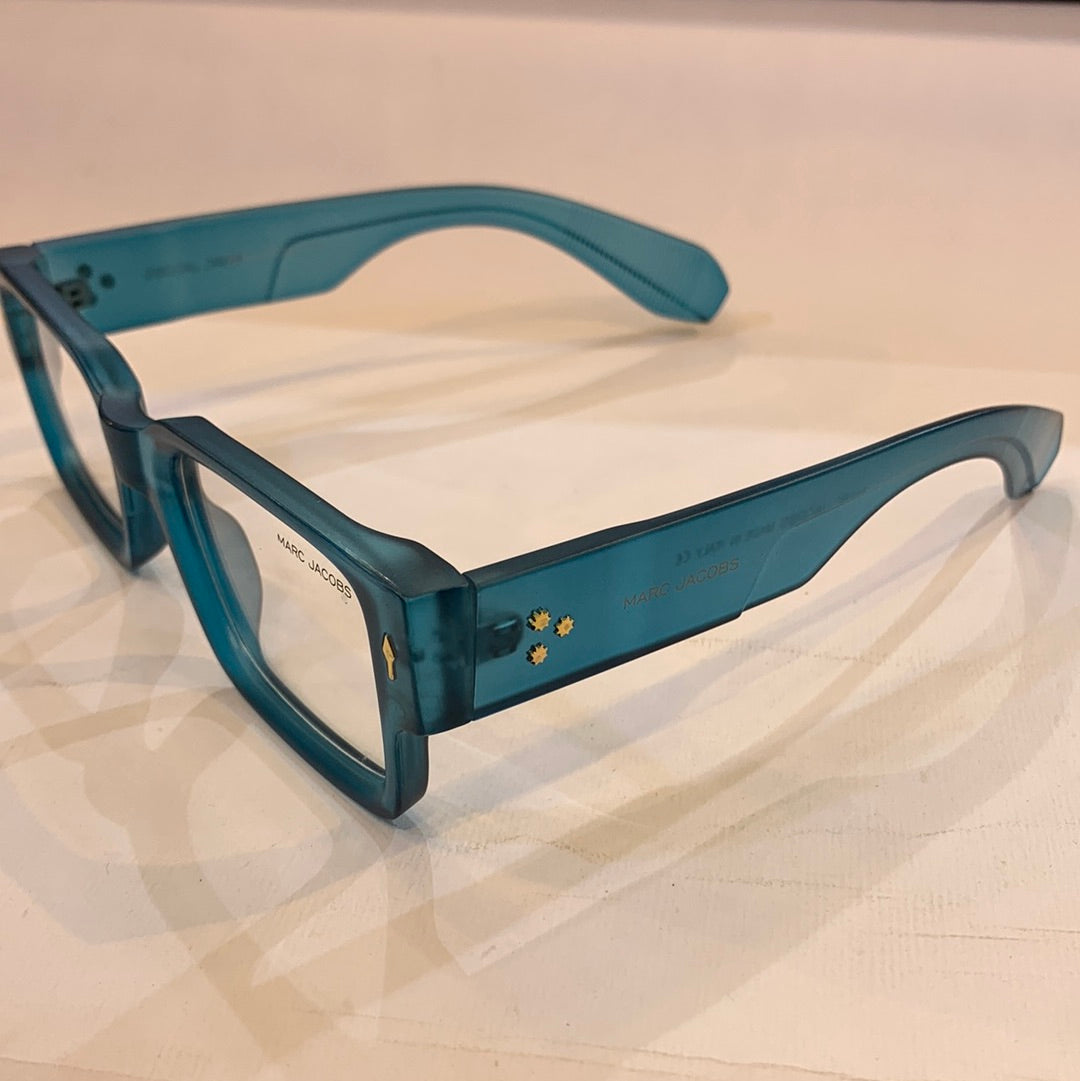 RAM Matte Blue Frame Transperent Shade Unisex Sunglasses 86318 50 22 146