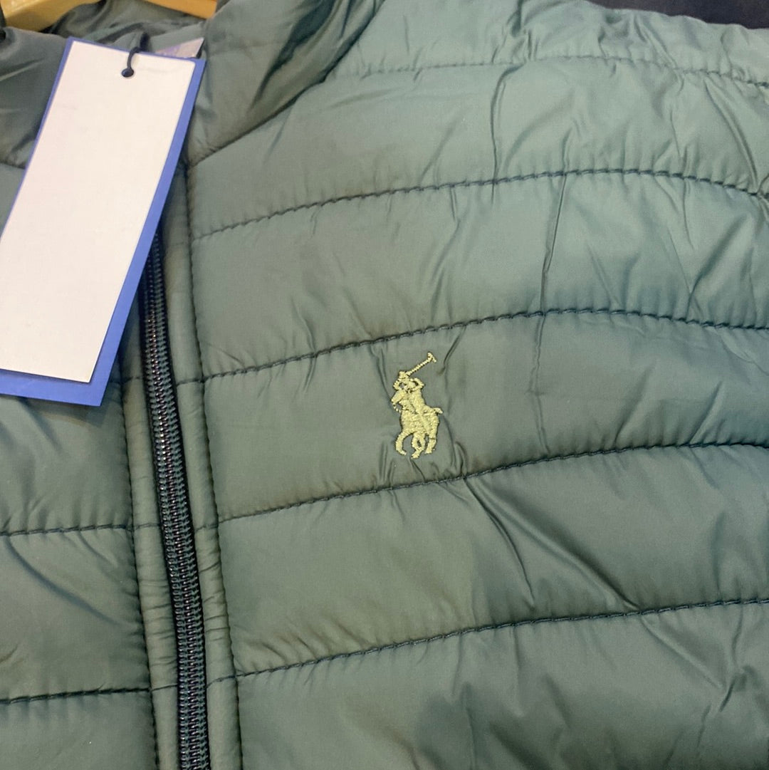 POL LOP Light green Colour Lightweight Imported Quality Puffer Jackets 9383