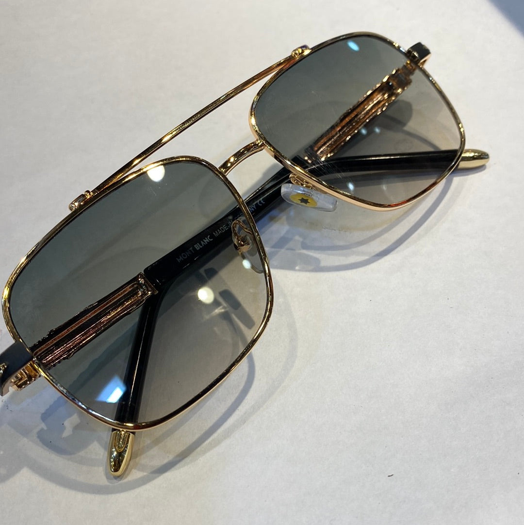 Green Gold Branded Luxury Sunglasses MB0031 50 19-142