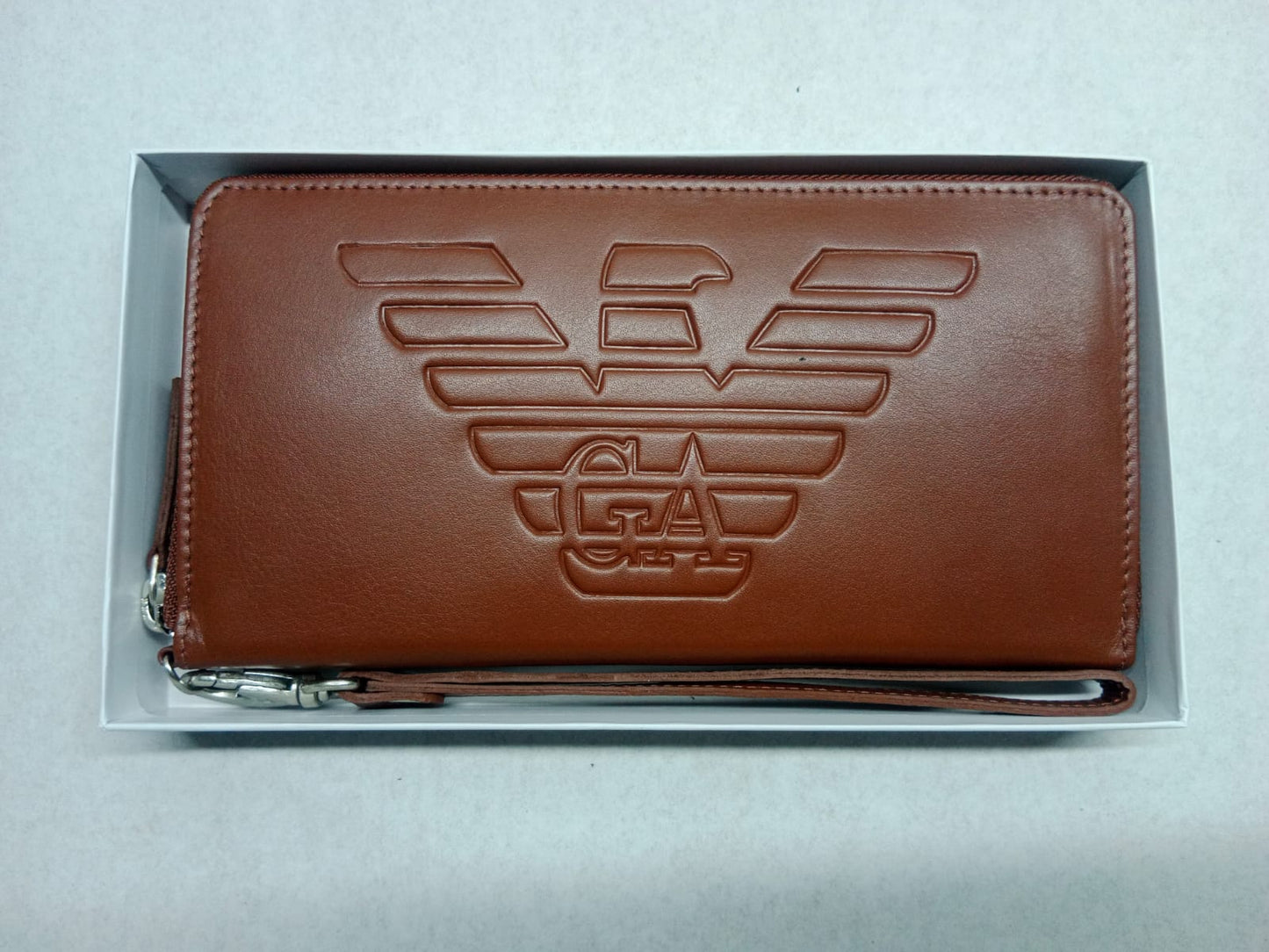 Mra Malti Colour With Simple Design Genuine Leather Ladies Clutch 730721