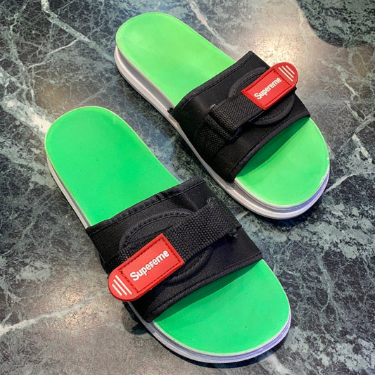 Green Black Slipper(15126)
