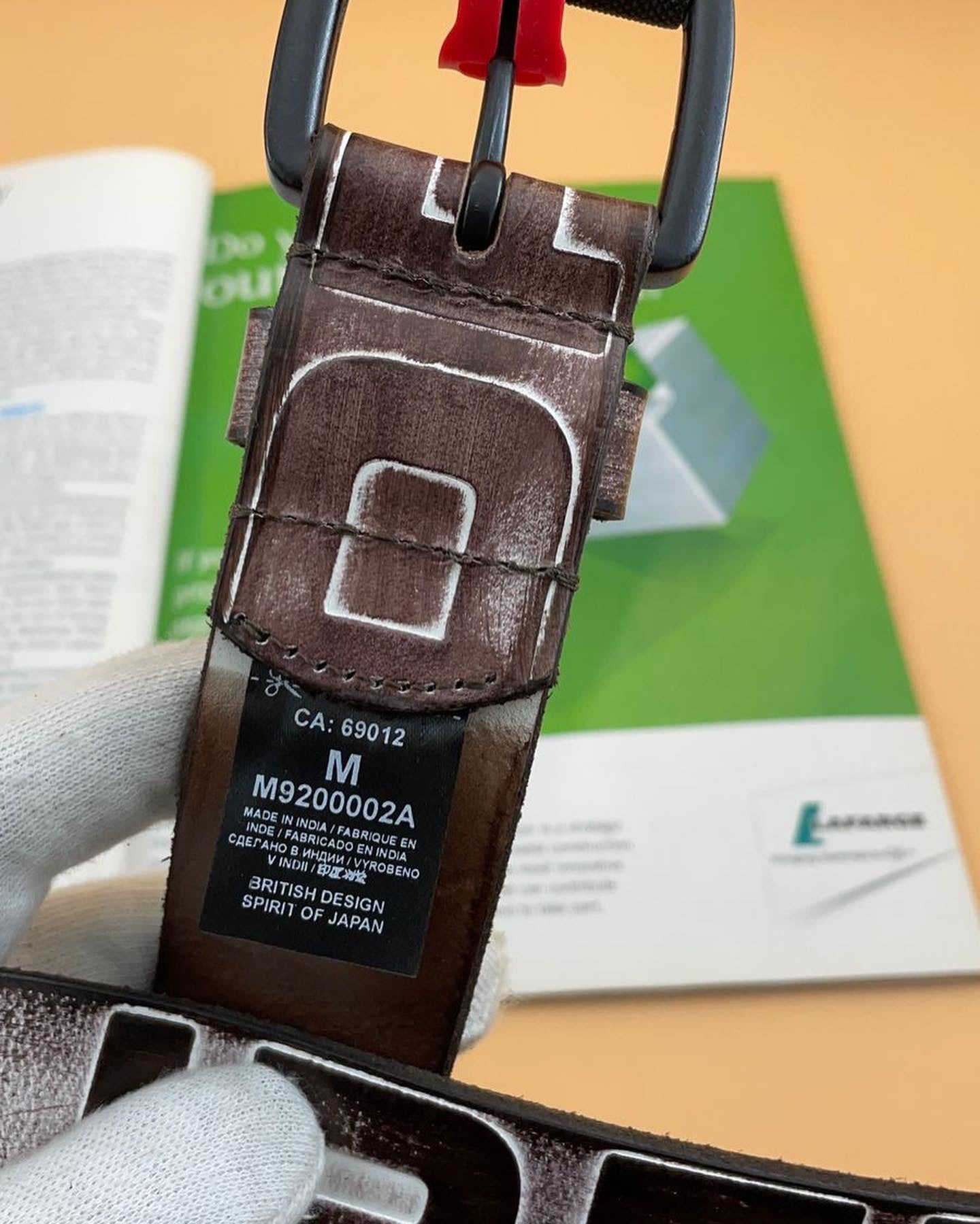 Branded Imported Genuine Leather Belt Belt with Brand Box CA 69012