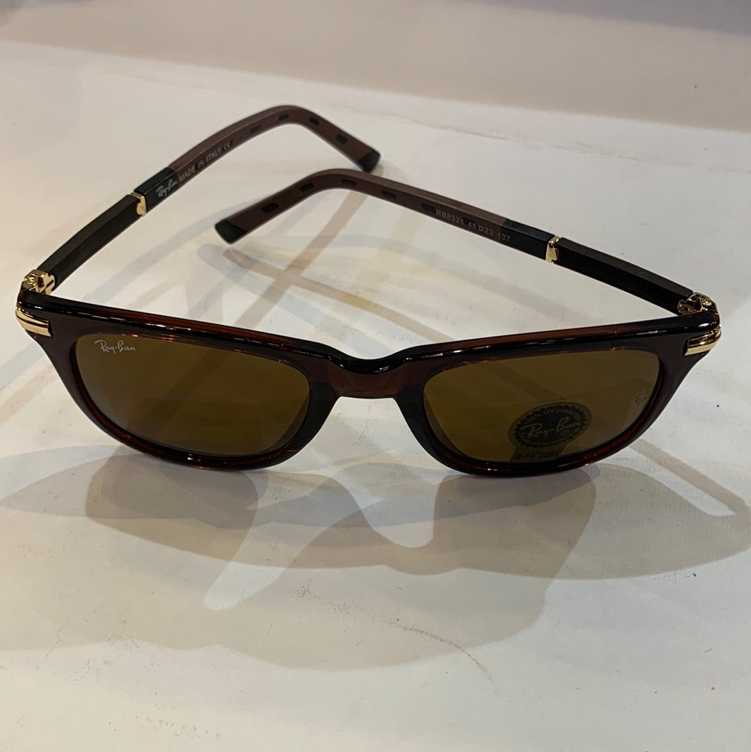YAR RB Brown Frame Brown Shade Unisex Sunglass RB8321 48 23 137