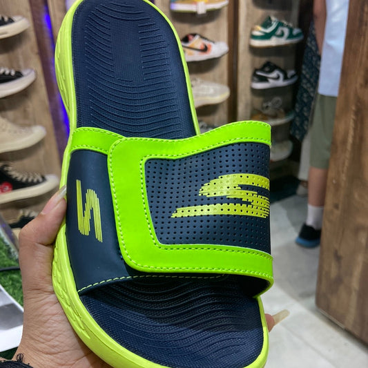 Eks Blue Green Colour Slipper  935424