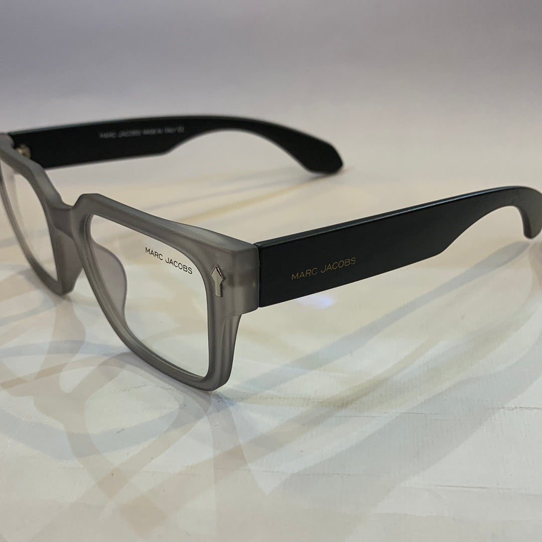 RAM Matte Grey Transperent Frame Black Stick Transperent Shade Unisex Sunglasses 66806 52 21-145