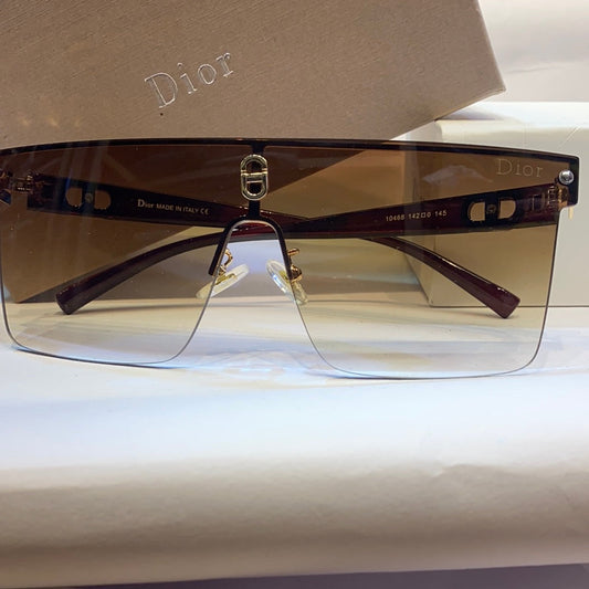 OID Brown Frame Brown Shade Unisex Branded Sunglasses 10468 142 145
