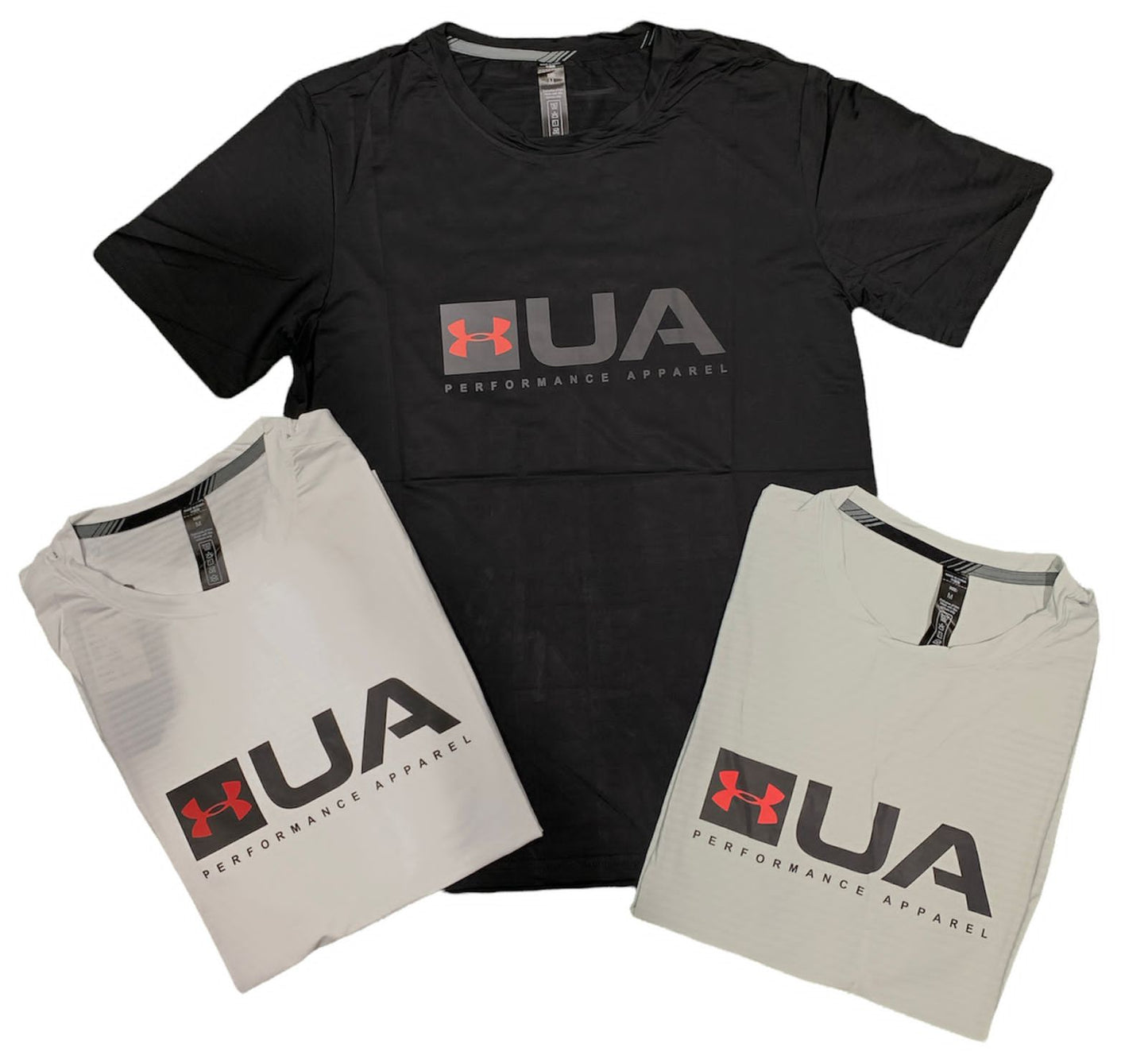 White Colour und Dun Us Full Lastic Lycra T Shirt
