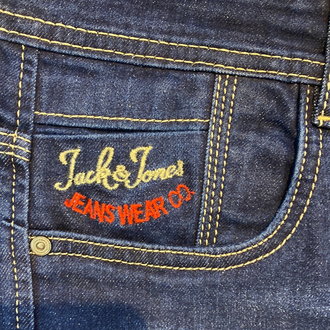 Jack JJ  Vintage Blue Denim Slim Fit jeans Branded Designers Men’s Jeans 110306