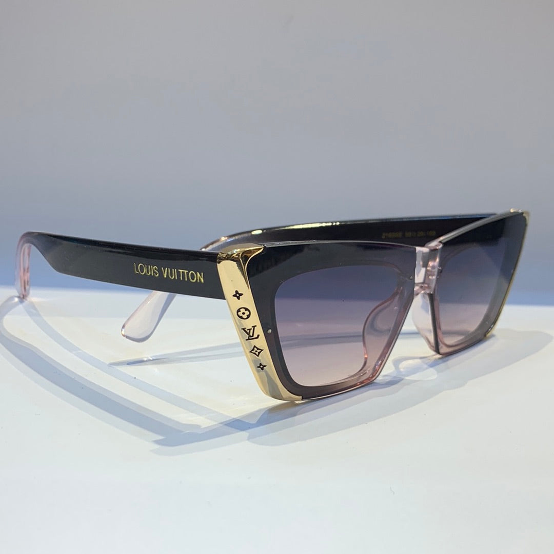 Uol Lou Purple Frame White Purple Shade Sunglass Z1655E50 20-150