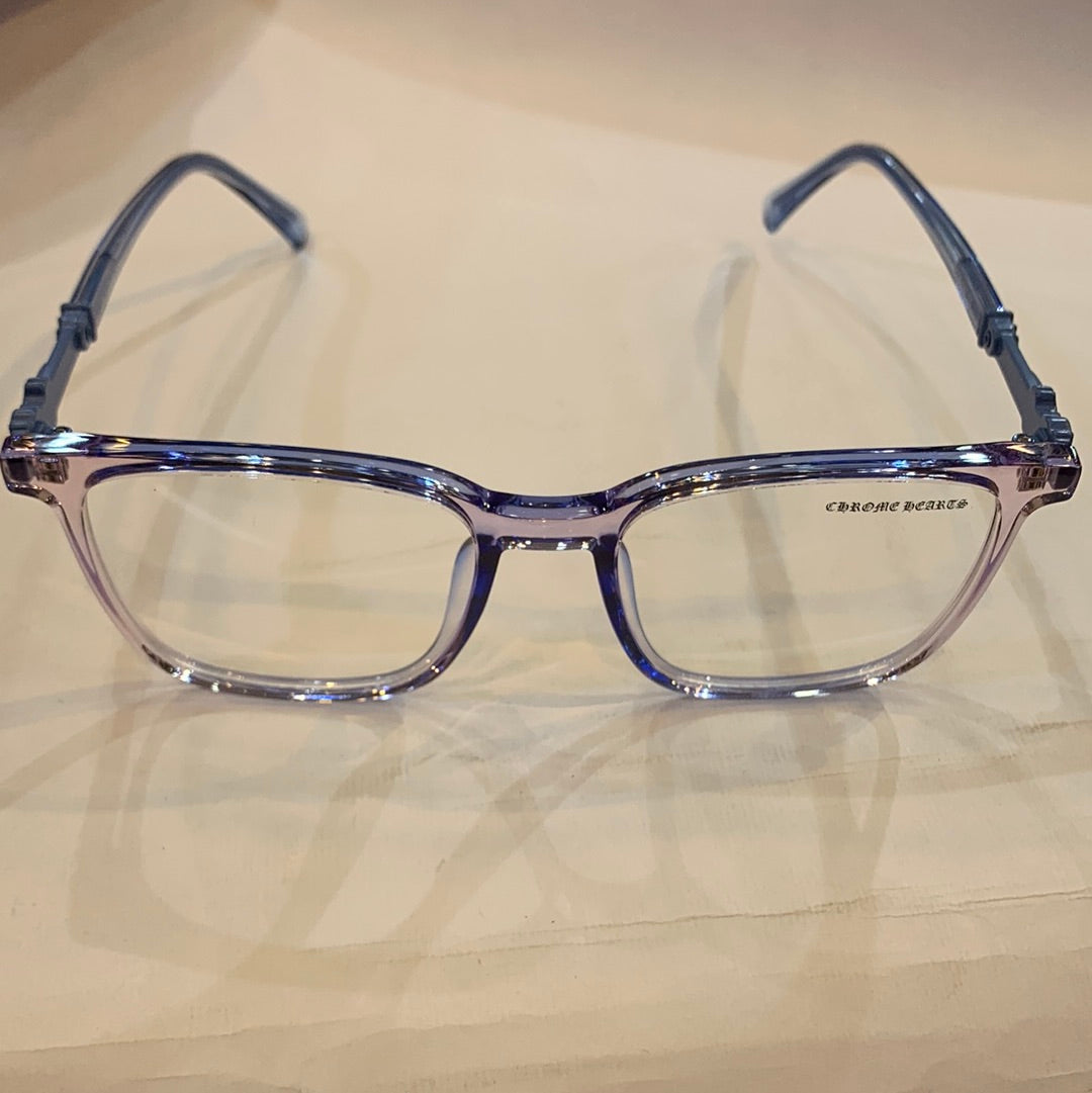 RHC CH HC Blue Transperent Frame Transperant Shade Unisex Branded TR90 81252 52 20-147