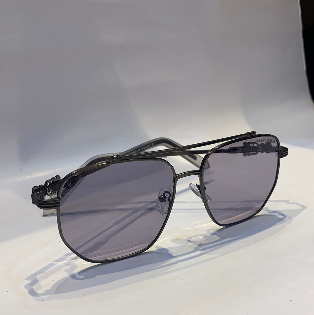 Car rac silver Frame gray Shade Unisex Sunglass 5022 52 19 140