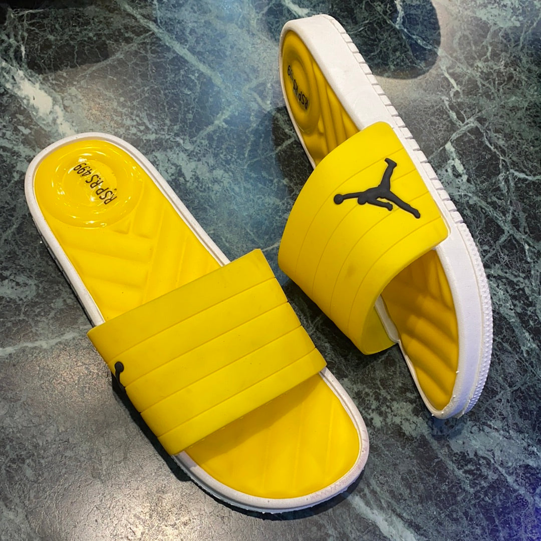 Yellow Black Slipper(15133)