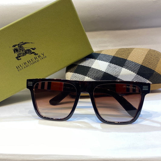 RUB Brown Frame Brown Shade Unisex Branded Sunglasses BE4382 5518 140