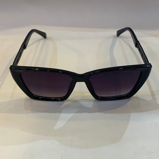 UOL VL  Black Frame Purple Shade Unisex Sunglass 5513 54 18-142