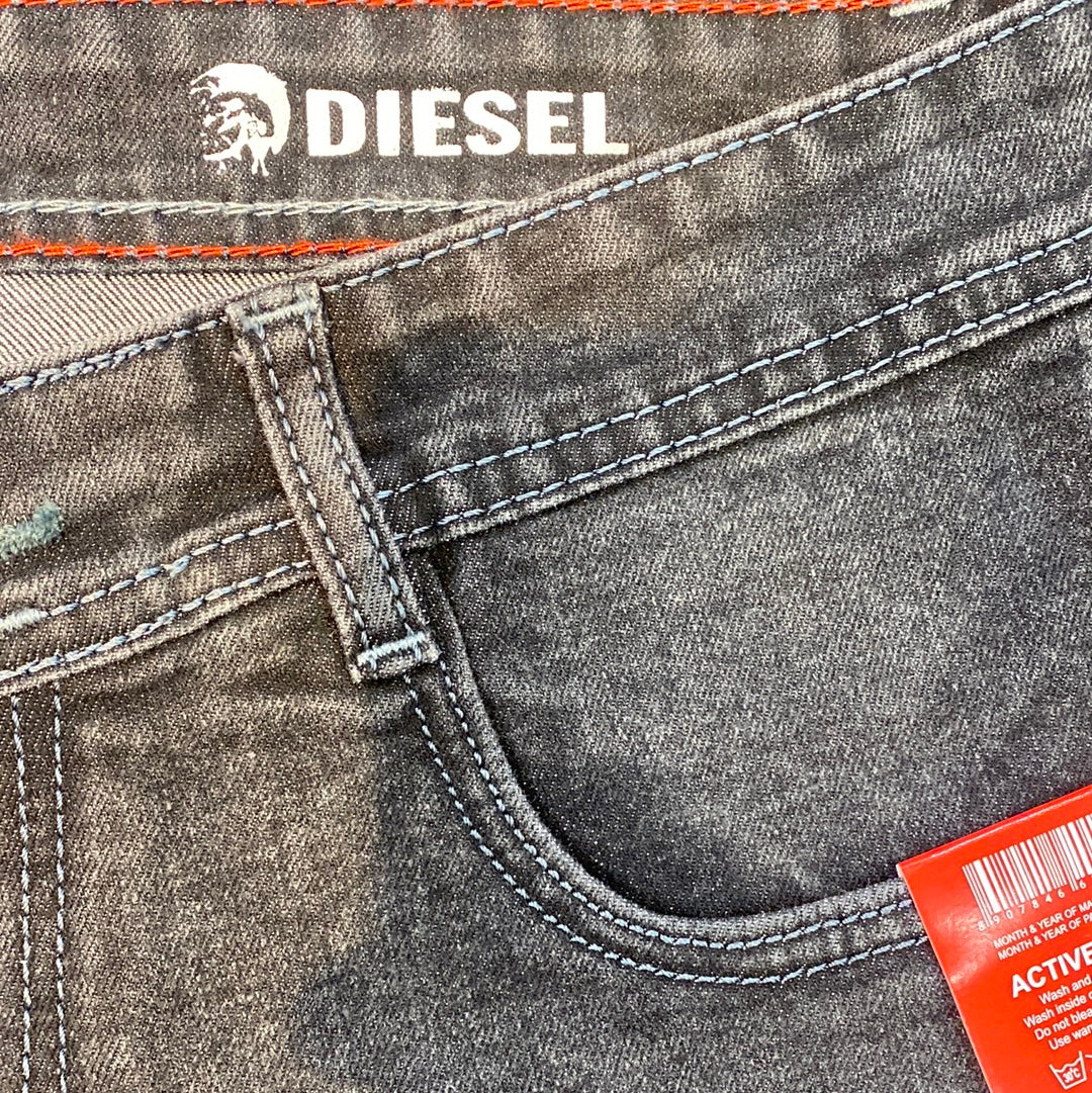 EID Black Denim Straight Fit plain jeans Branded Designers Men’s Jeans EID 17730 AAA1