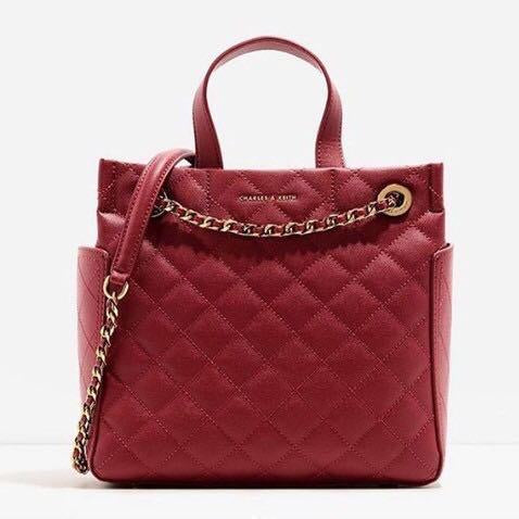 Red Charles & Keith Bag