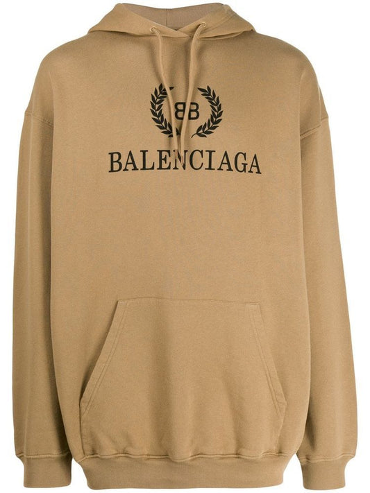 BAL LAB Khaki Colour With BAL Embroidery Logo Premium Quality Unisex Hoodie’s 49005