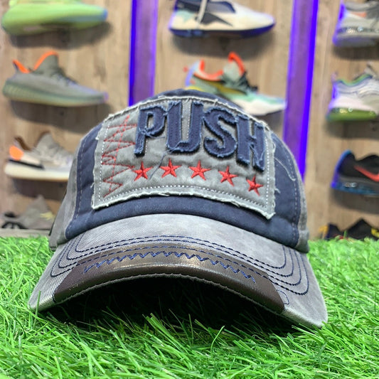 Blue PUSH Unisex Cap 700115