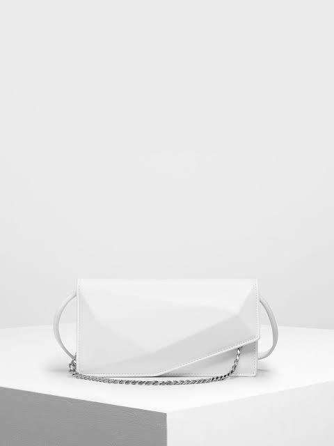 Geometric Chain Link Belt Bag CHARLES & KEITH KR Bag