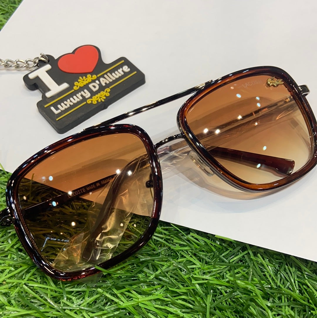 Cal brown frame brown shade Sunglasses Model L143 56 17-135