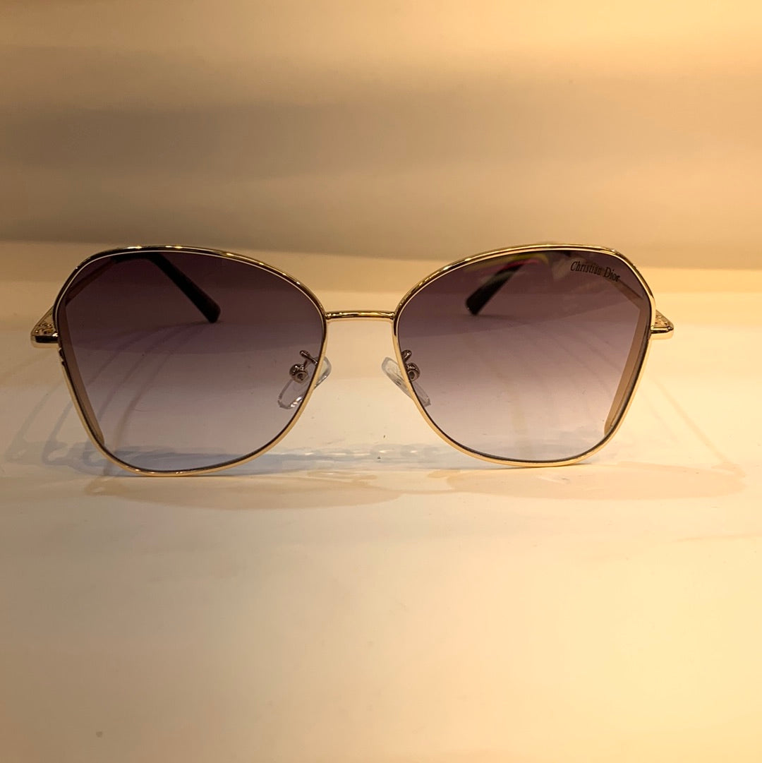 OID Copper Frame Purple Shade Unisex Sunglasses B80 594 54 15 143