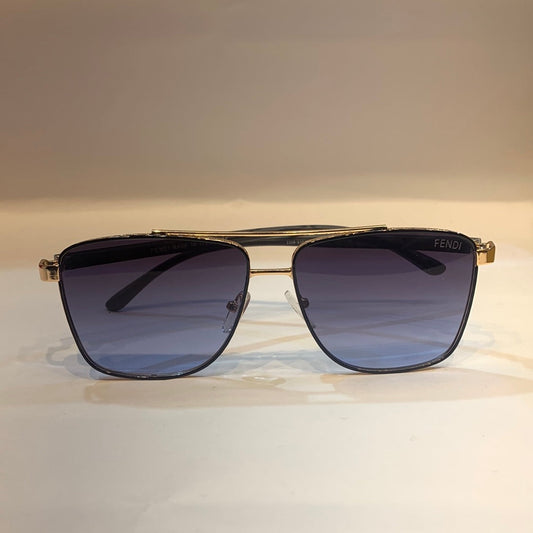 NEF Copper Frame Blue Shade Unisex Sunglass 2338 51 21 142
