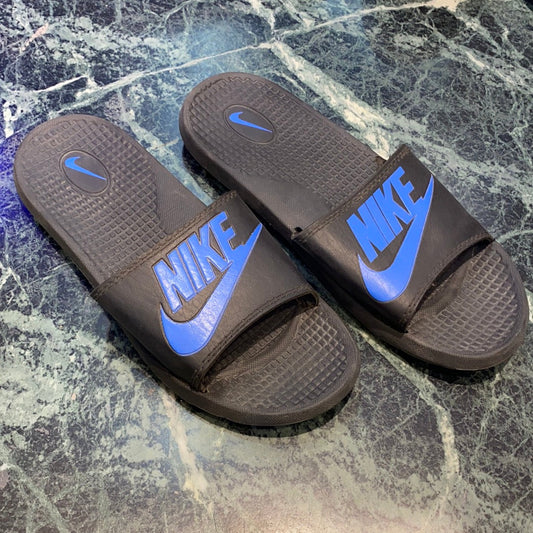 Black Blue Slipper (15105)