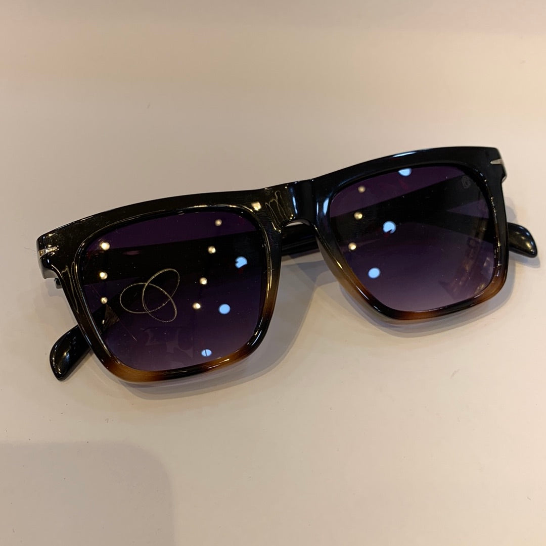 BD Black Brown Frame Black Shade Sunglass UM1887C651 20-146