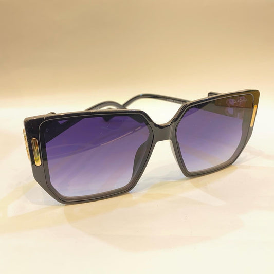 LAB Black Frame Blue Shade Unisex Branded Sunglasses 21035 57 18-138