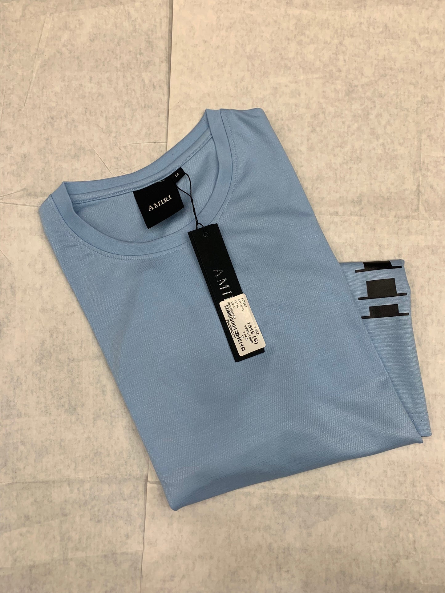 IMA Blue Colour With Front Ima Print Lycra Fabric Tshirt 50210