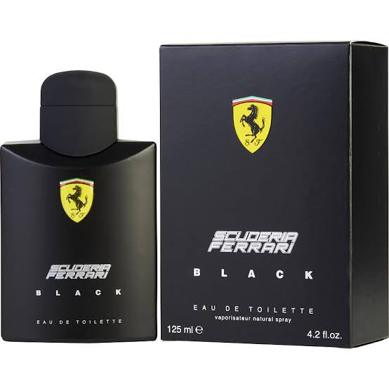 SCUDERIA FERRARI BLACK EAU DE TOILETTE vaporisateur natural spray 125 ml e 4.2 fl. oz.