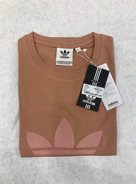 IDA Peach Colour With Front IDA Embroidery Lycra Fabric Tshirt 50139 03082023