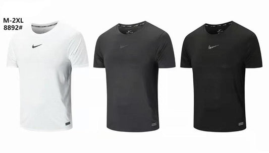 Black Colour Kin nik dir fit Lycra Cottan TShirt