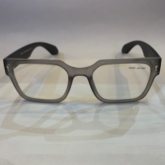 RAM Matte Grey Transperent Frame Black Stick Transperent Shade Unisex Sunglasses 66806 52 21-145
