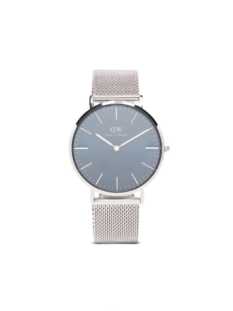 Wd Silver Chain Blue Dial Formal Ladies Watch 901376