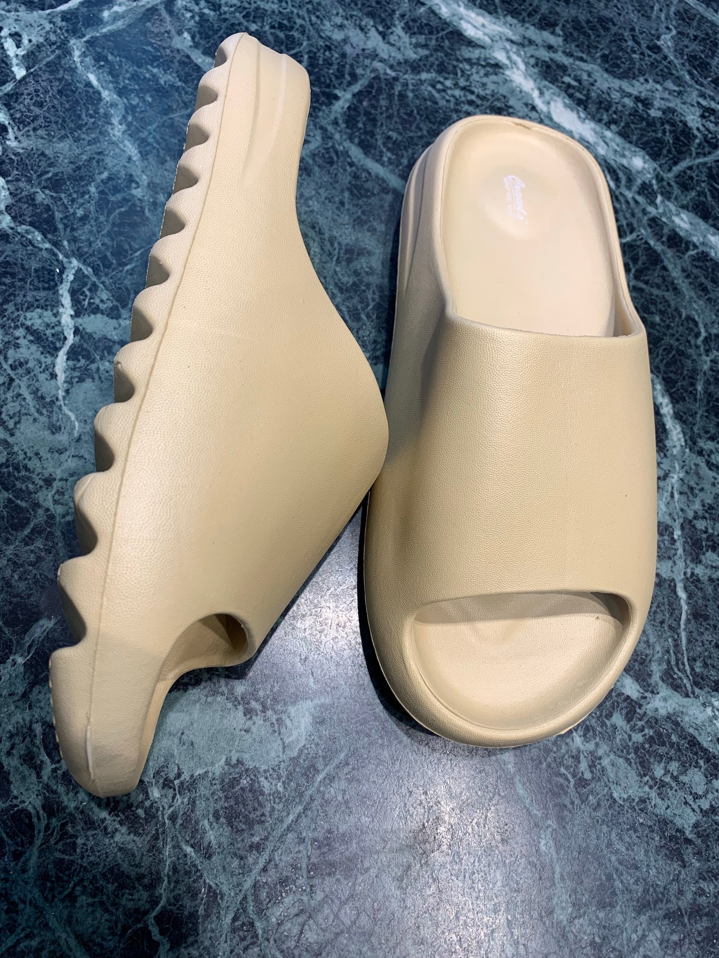 Cream Fat Summer Slippers