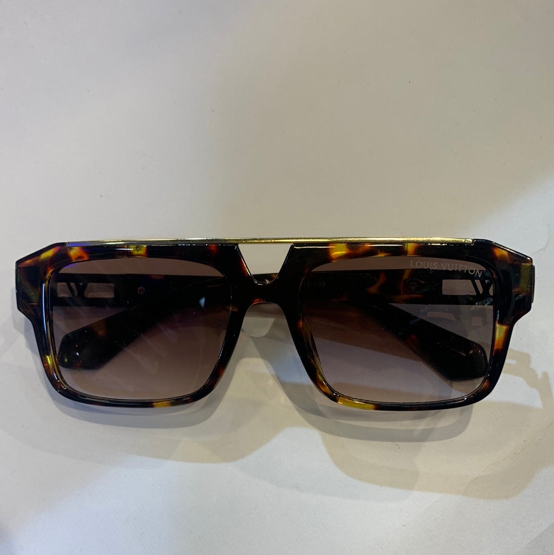 Uol leopard print Frame brown shade sunglass 8334 51 18-139